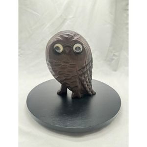 VTG Wony Japan googly eyed owl sculpture